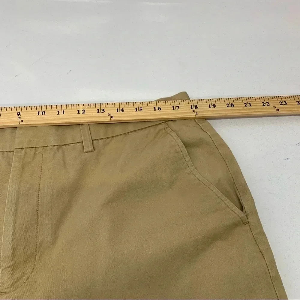 J Crew Pants Chinos Men Size‎ 36 Tan Straight Leg 100% Cotton Casual Work 31”